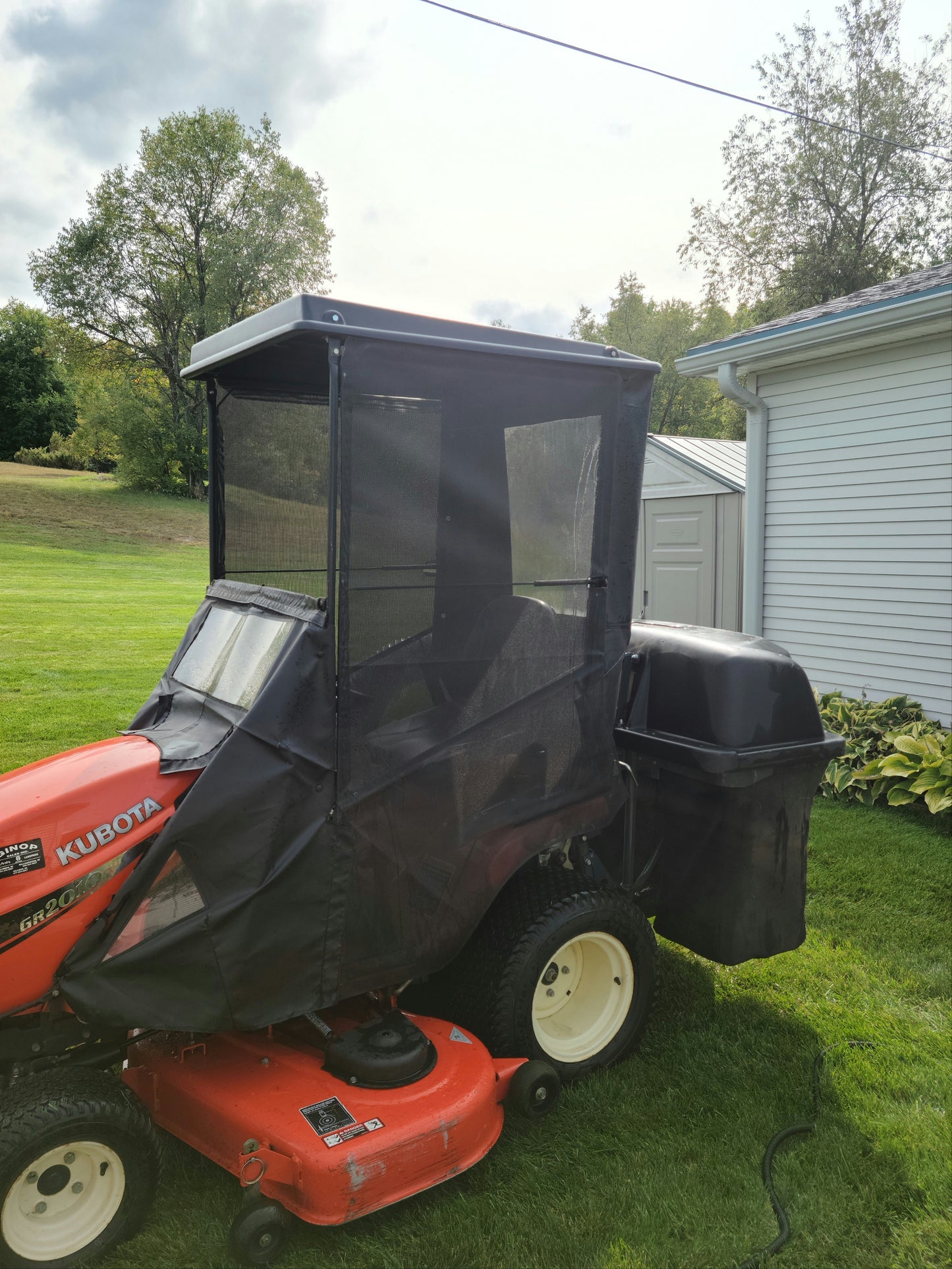 12210 Screen door kit - Kubota 12016 by Original Tractor Cab