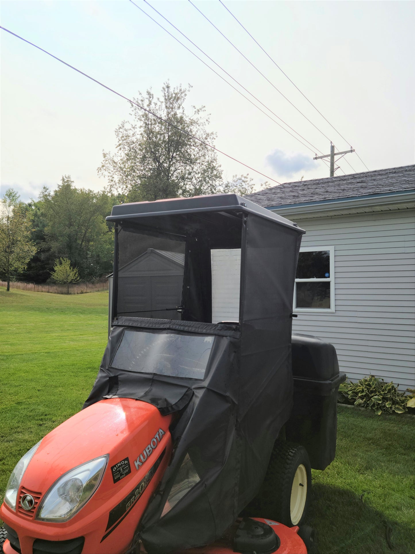 12210 Screen door kit - Kubota 11504 by Original Tractor Cab