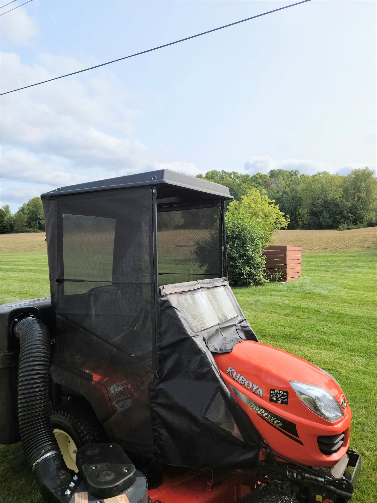 12207 screen door kit - Kubota 12078 by Original Tractor Cab