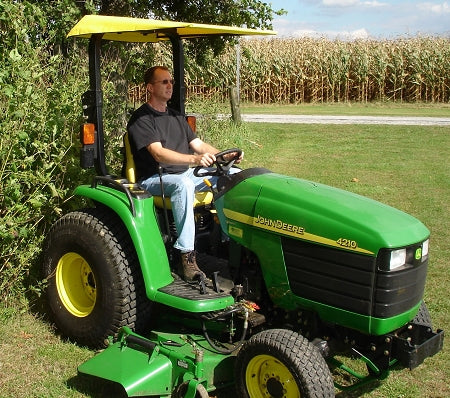 Soft ROPS attached Universal  Sunshade 30400 by Original Tractor Cab