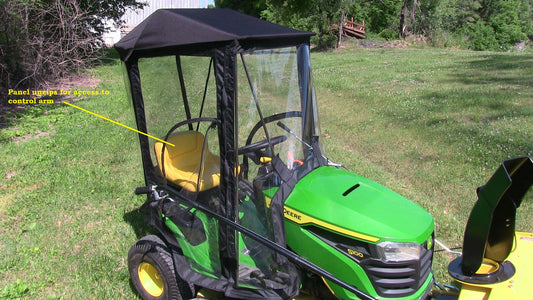 JD S100/S200 Clear View Cab 50080 by Original Tractor Cab