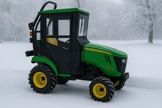 JD 1 Series w/ forward ROPS Hard Top Cab 12110 by Original Tractor Cab